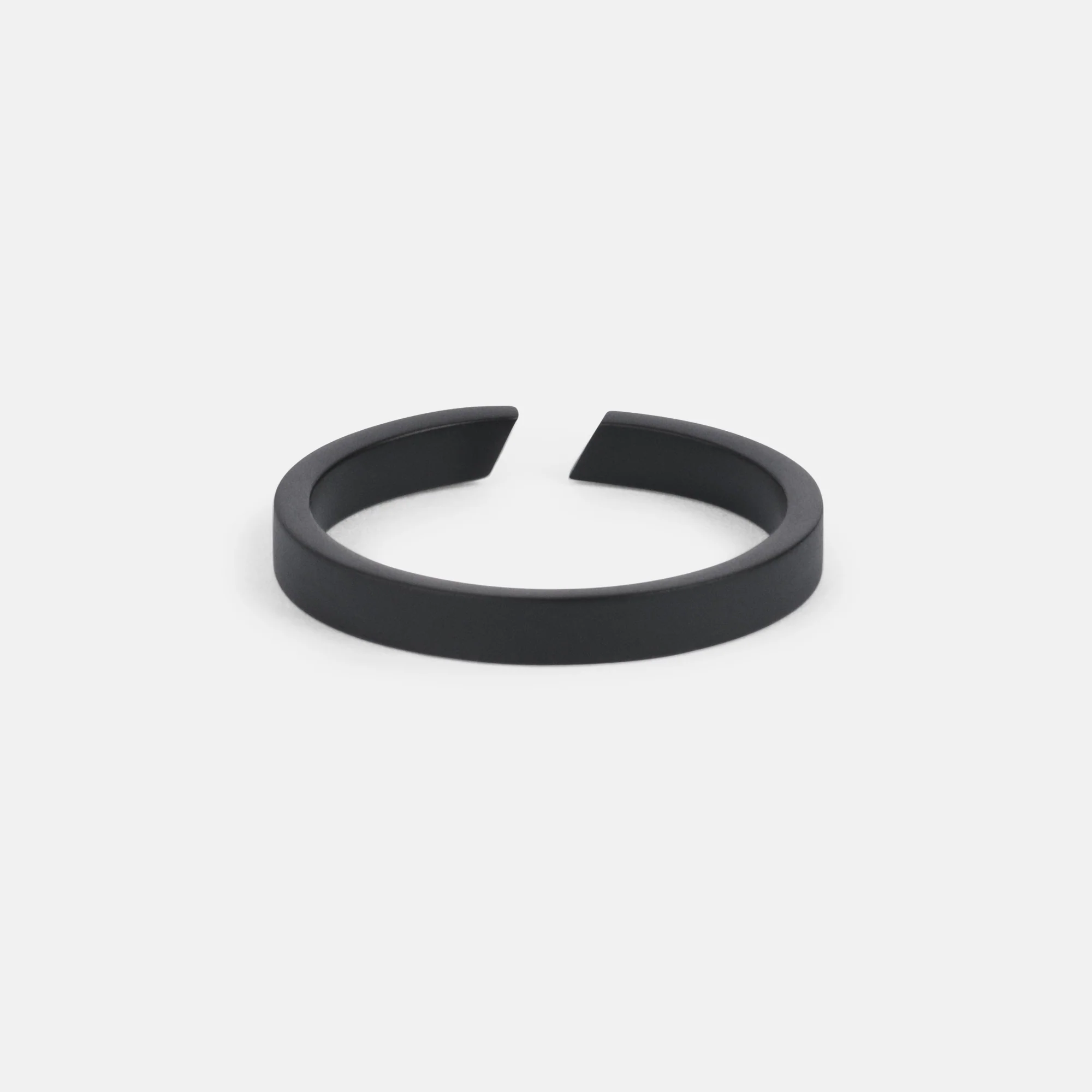 K12 - BLACK ADJUSTABLE RING - 3MM - Image 2