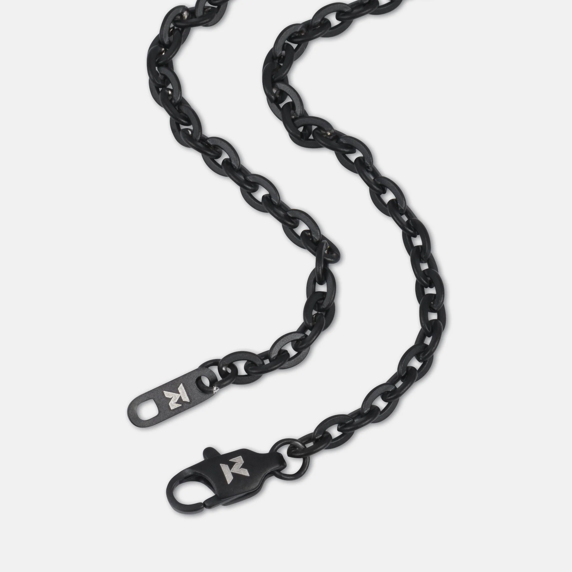 K12 - BLACK CABLE BRACELET - 3MM - Image 2