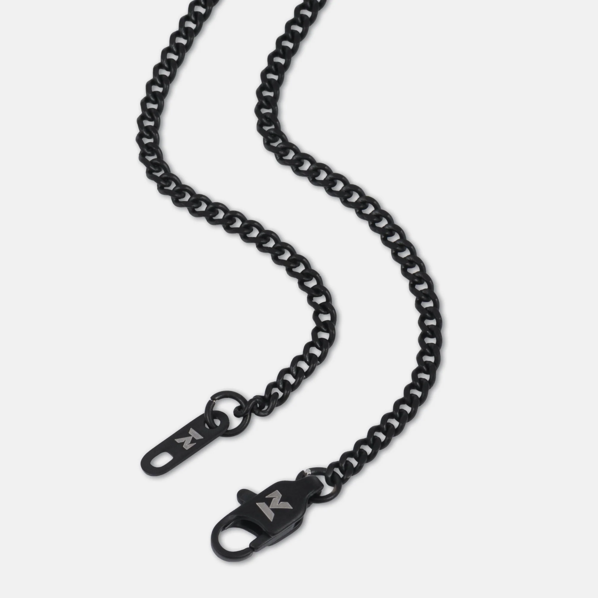 K12 - BLACK CUBAN BRACELET - 2MM - Image 2