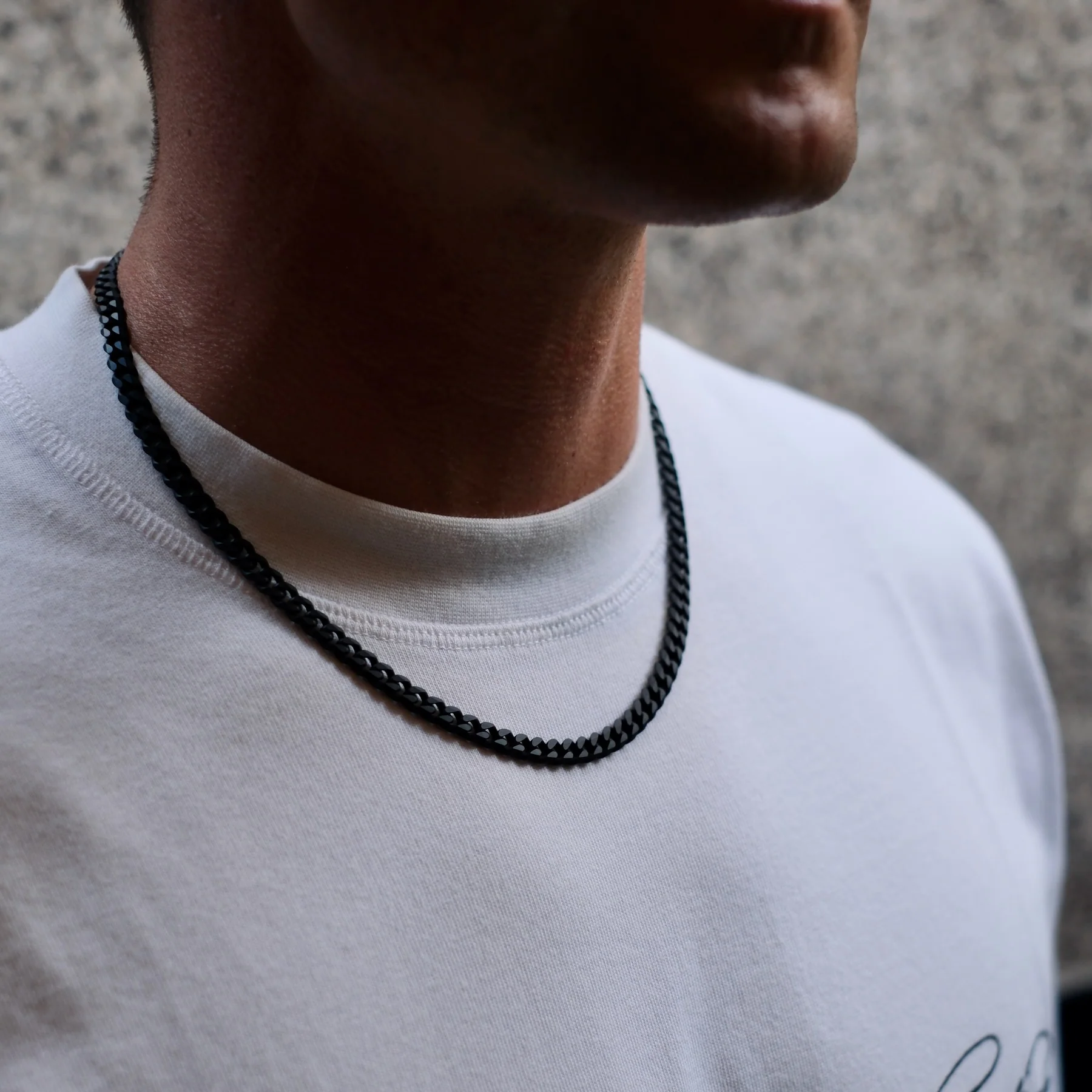 K12 - BLACK CUBAN CHAIN - 6MM - Image 4