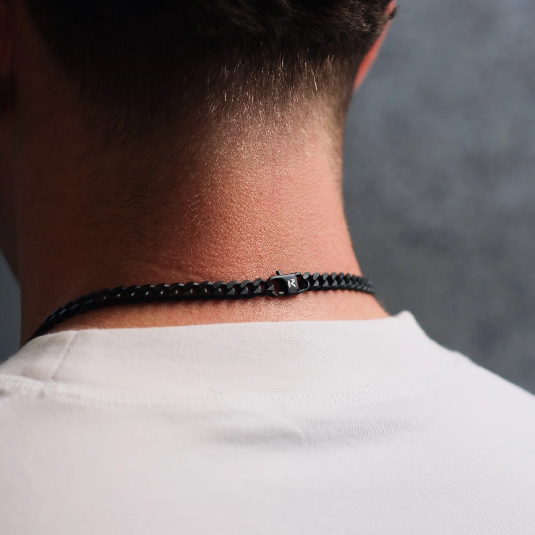 K12 - BLACK CUBAN CHAIN - 6MM - Image 5