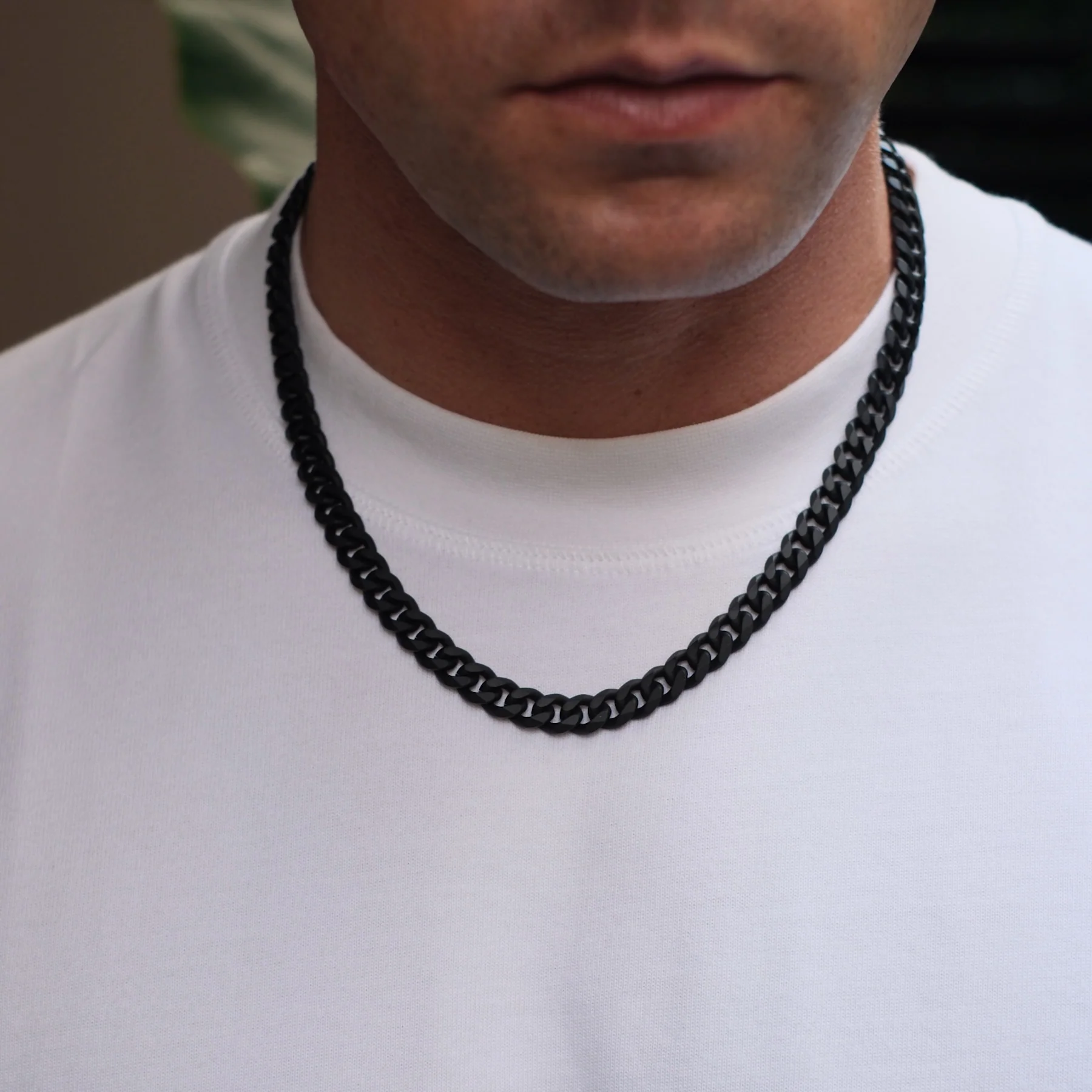 K12 - BLACK CUBAN CHAIN - 8MM - Image 10