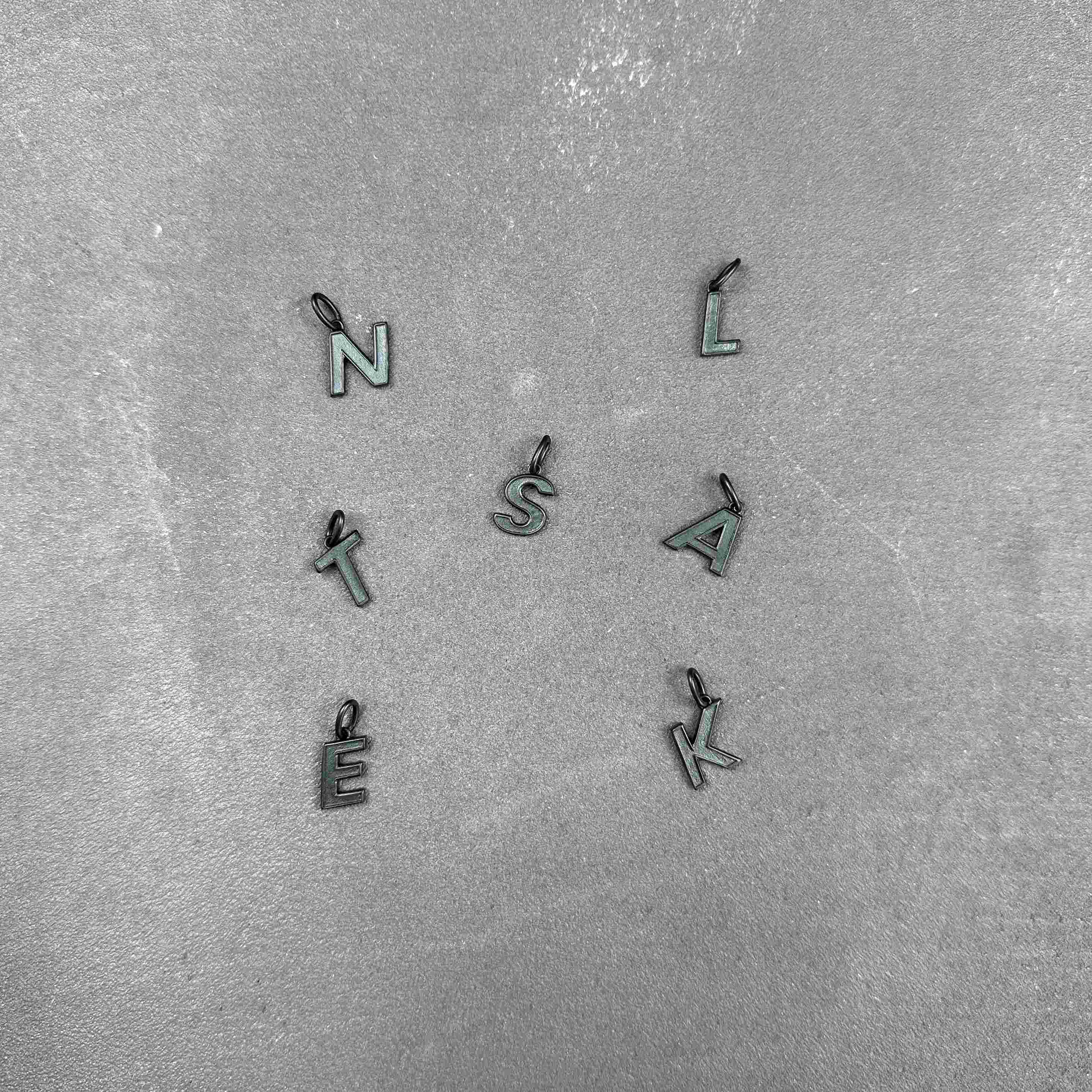 K12 - BLACK LETTER - PENDANT - Image 3