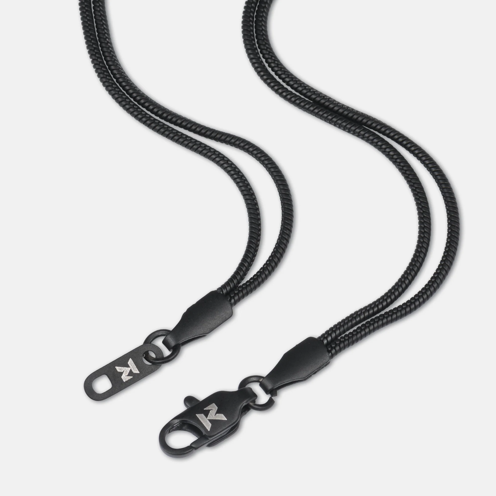 K12 - BLACK LOOP BRACELET - 1.4MM - Image 3