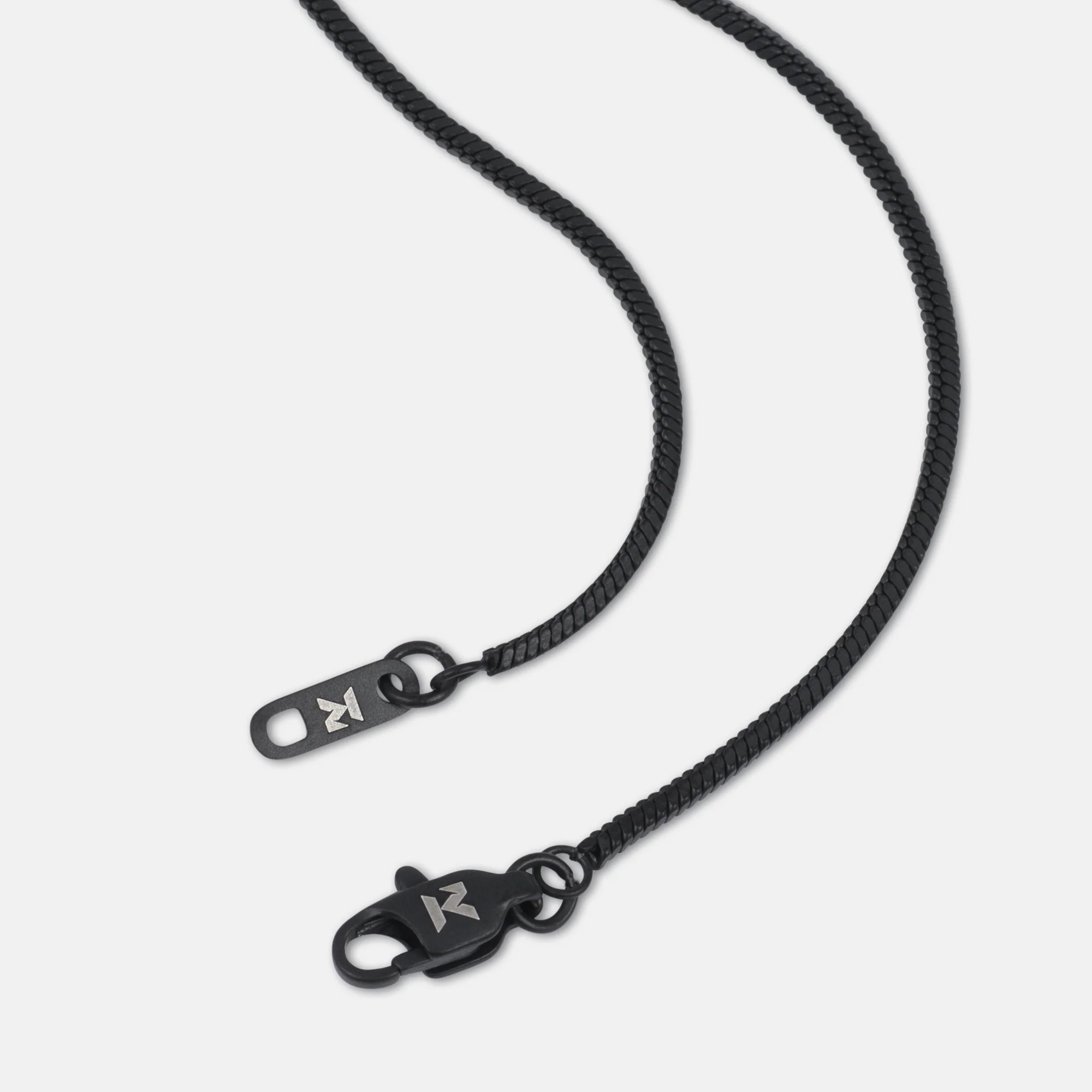 K12 - BLACK SQUARE CHAIN - 1,4MM - Image 3
