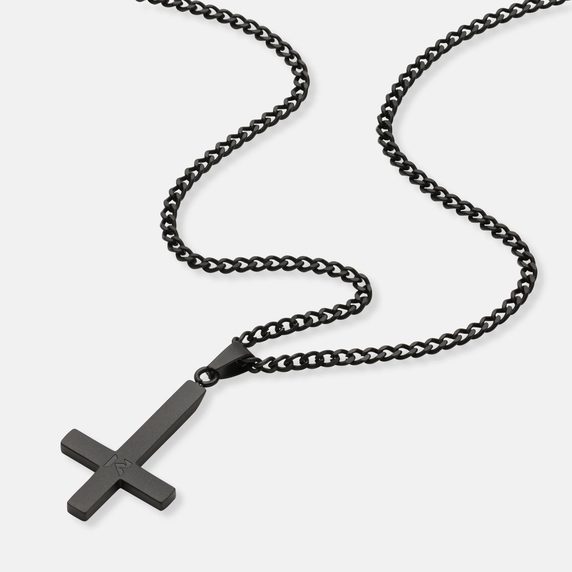 K12 - BLACK STEEL INVERTED VAITH CHAIN - Image 2