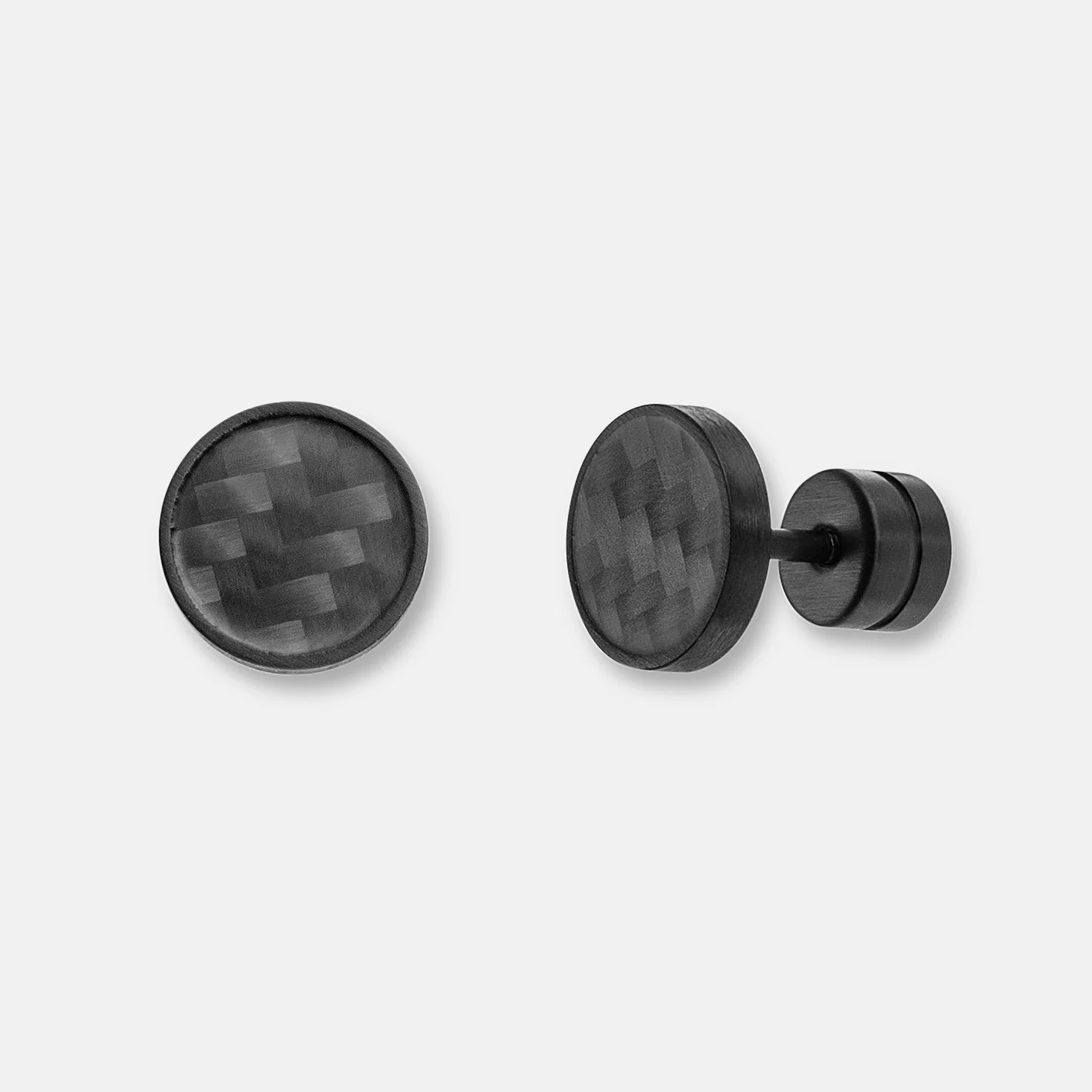 K12 - CARBON STUD EARRING - Image 2