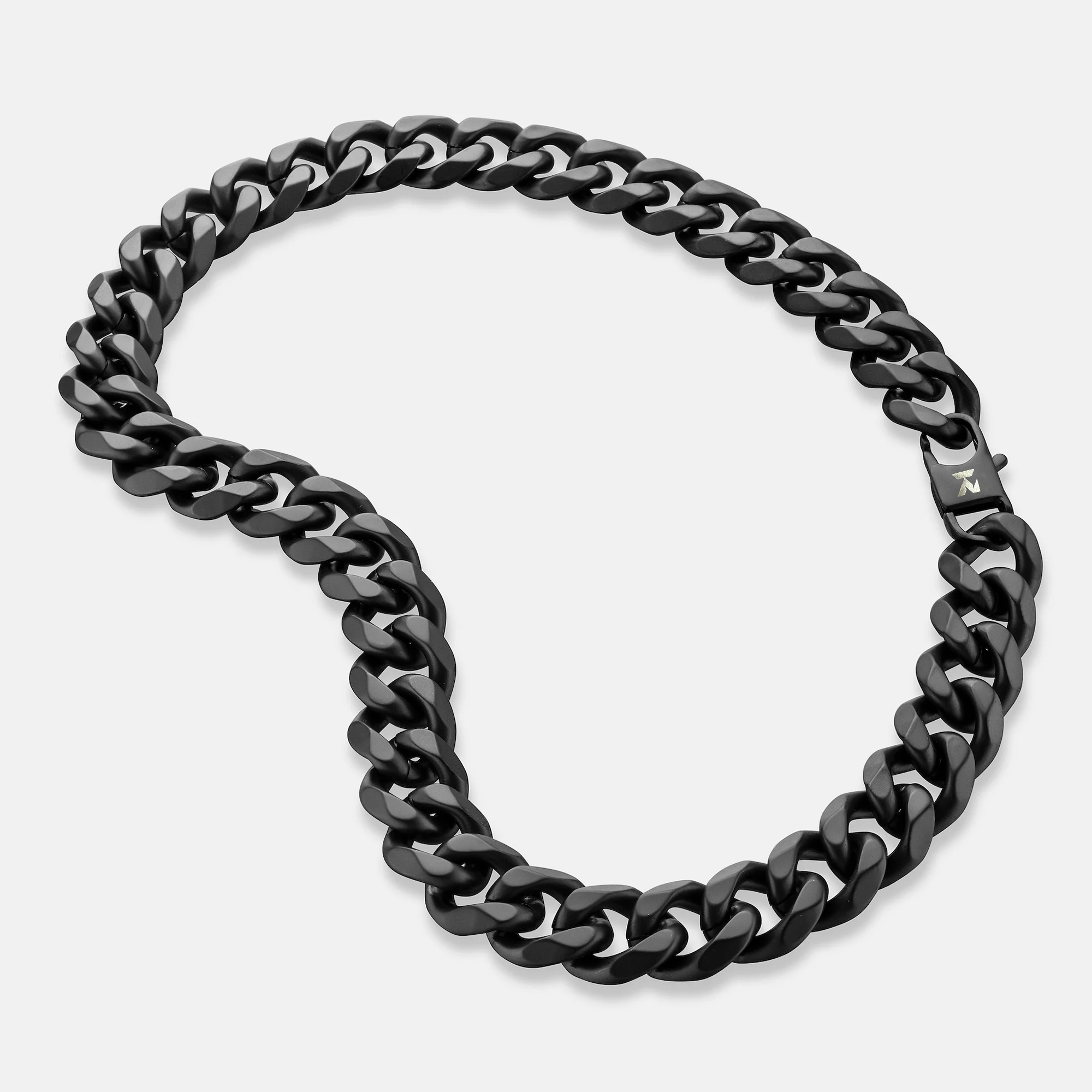K12 - BLACK CUBAN CHAIN - 15MM - Image 2