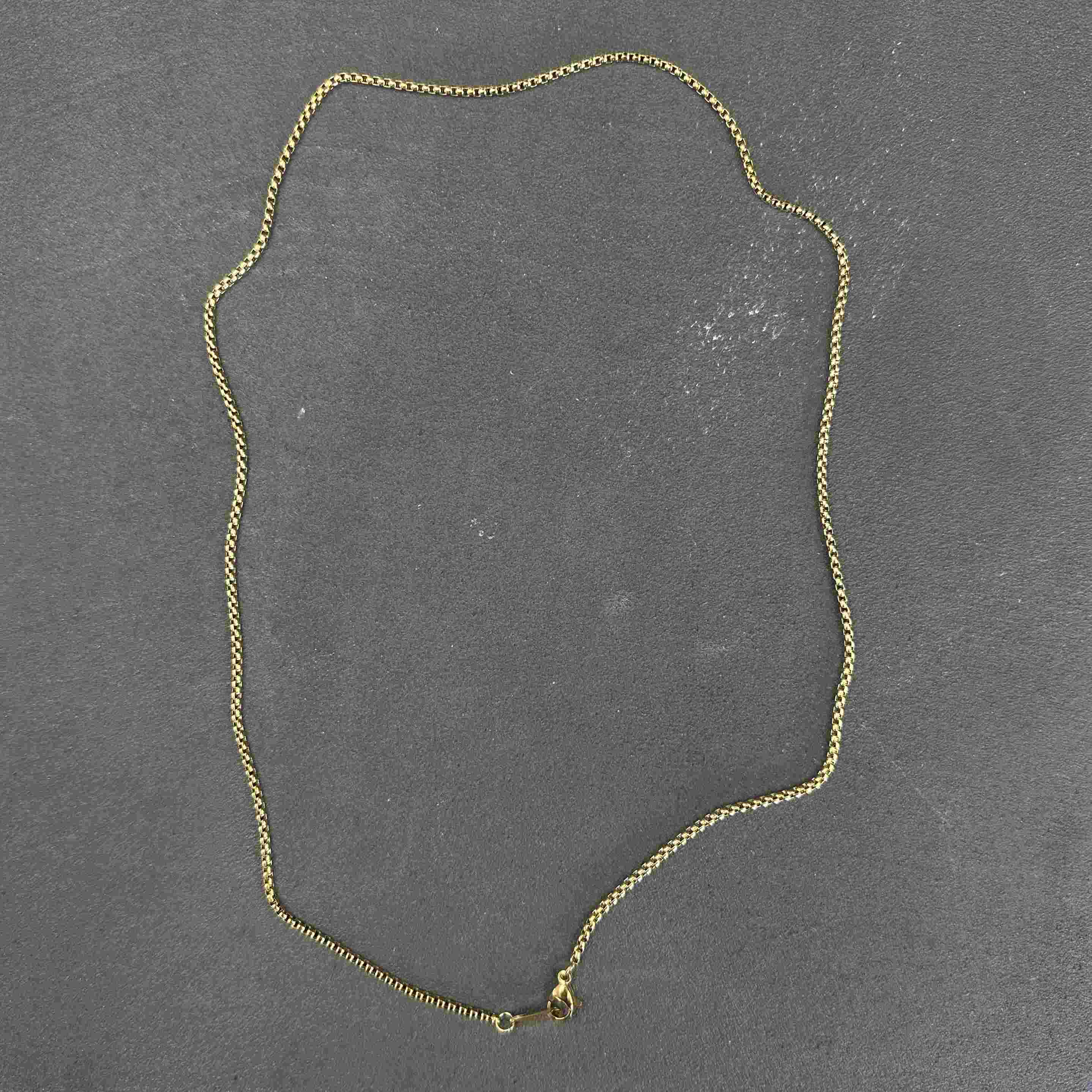 K12 - GOLD BOX CHAIN - 2MM - Image 4