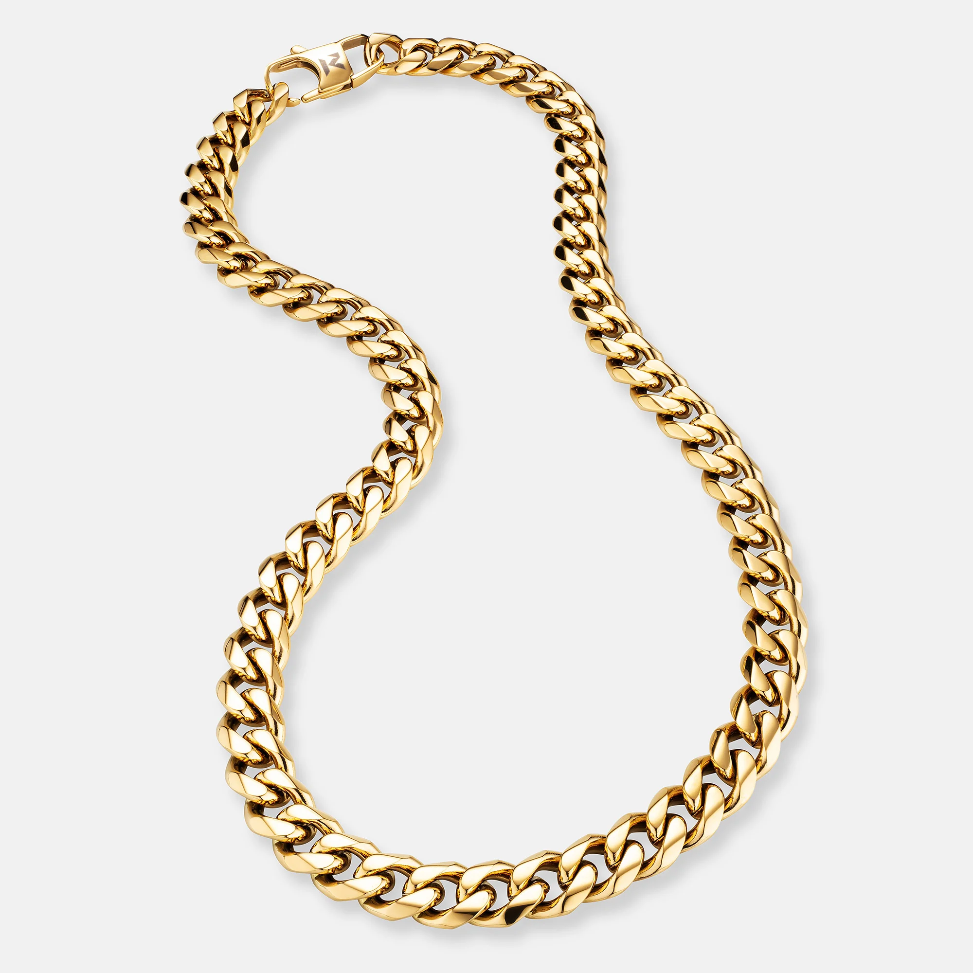 K12 - GOLD CUBAN CHAIN - 10.5MM - Image 2