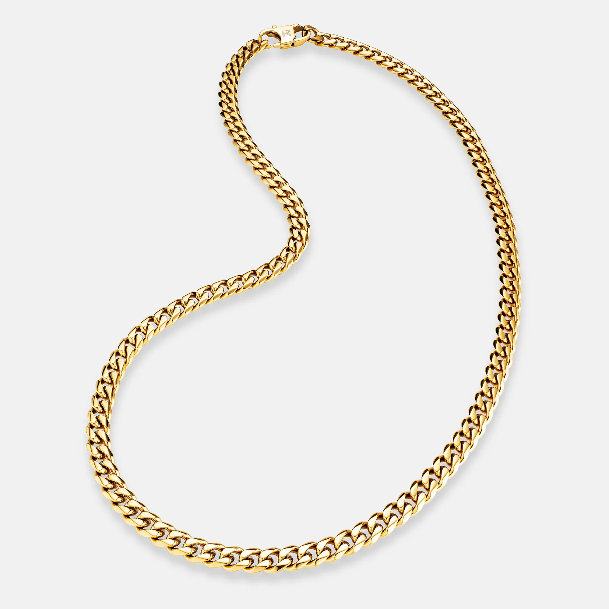 K12 - GOLD CUBAN CHAIN - 6MM - Image 2