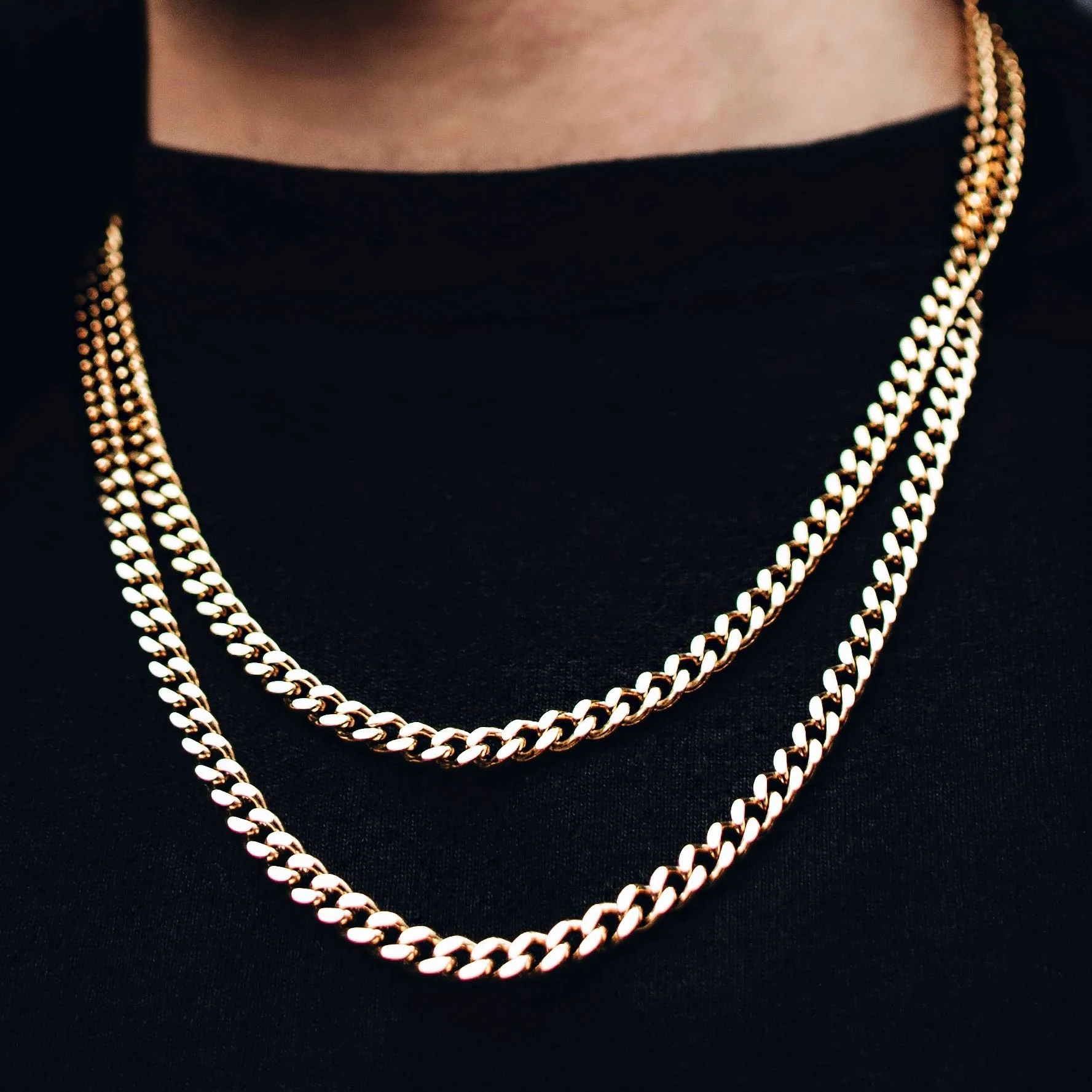 K12 - GOLD CUBAN CHAIN - 6MM - Image 4