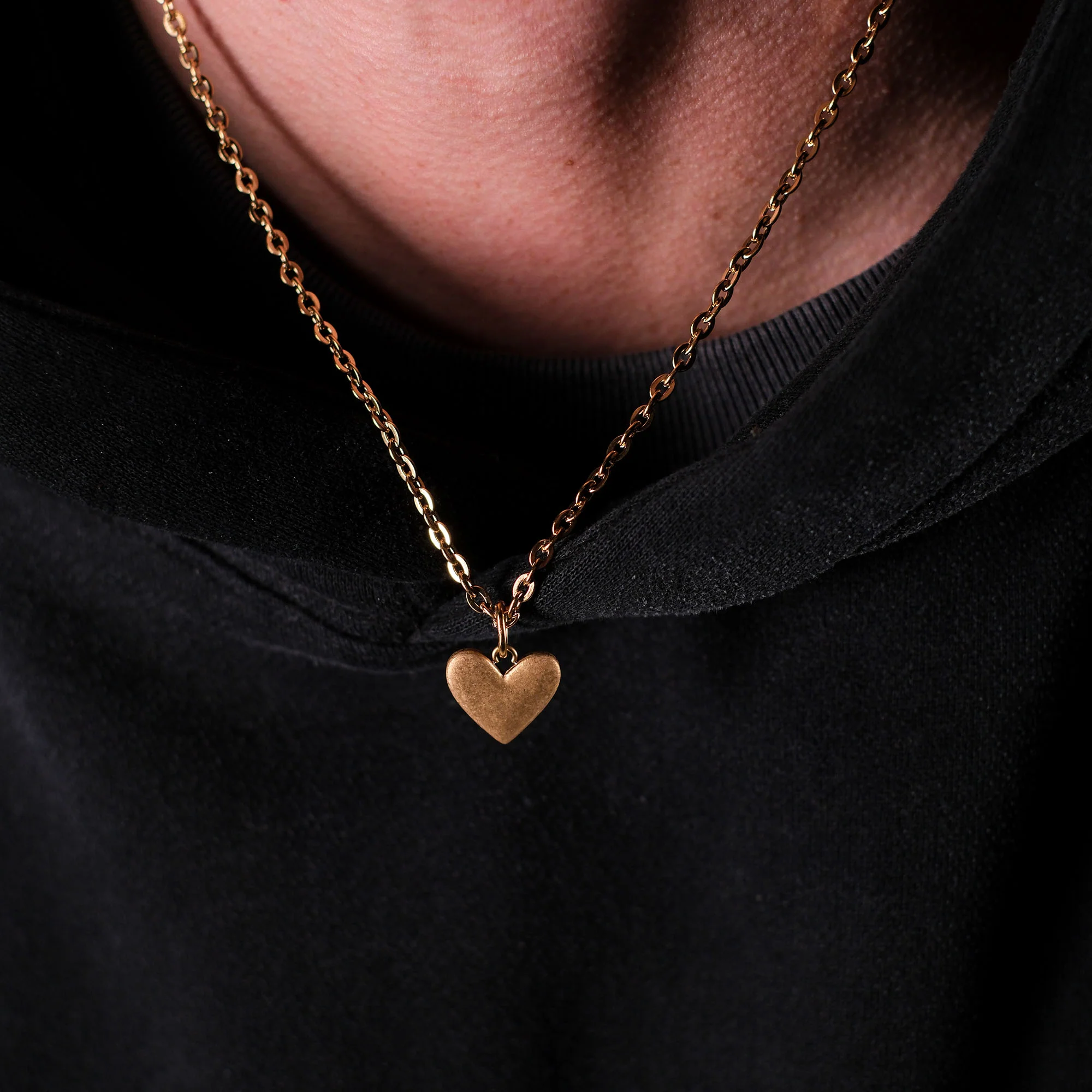 K12 - GOLD HEART - CHAIN - Image 4