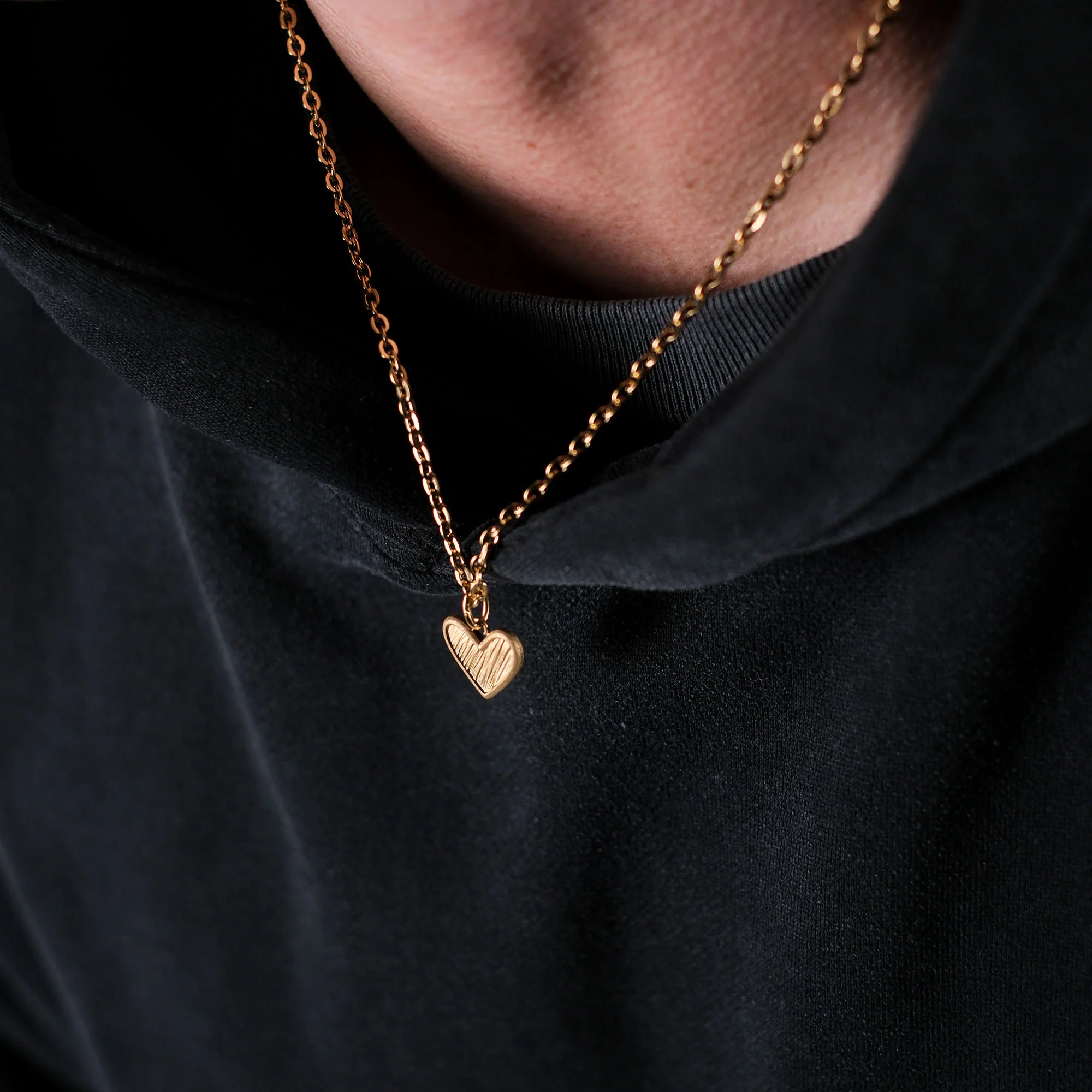 K12 - GOLD HEART - CHAIN - Image 6