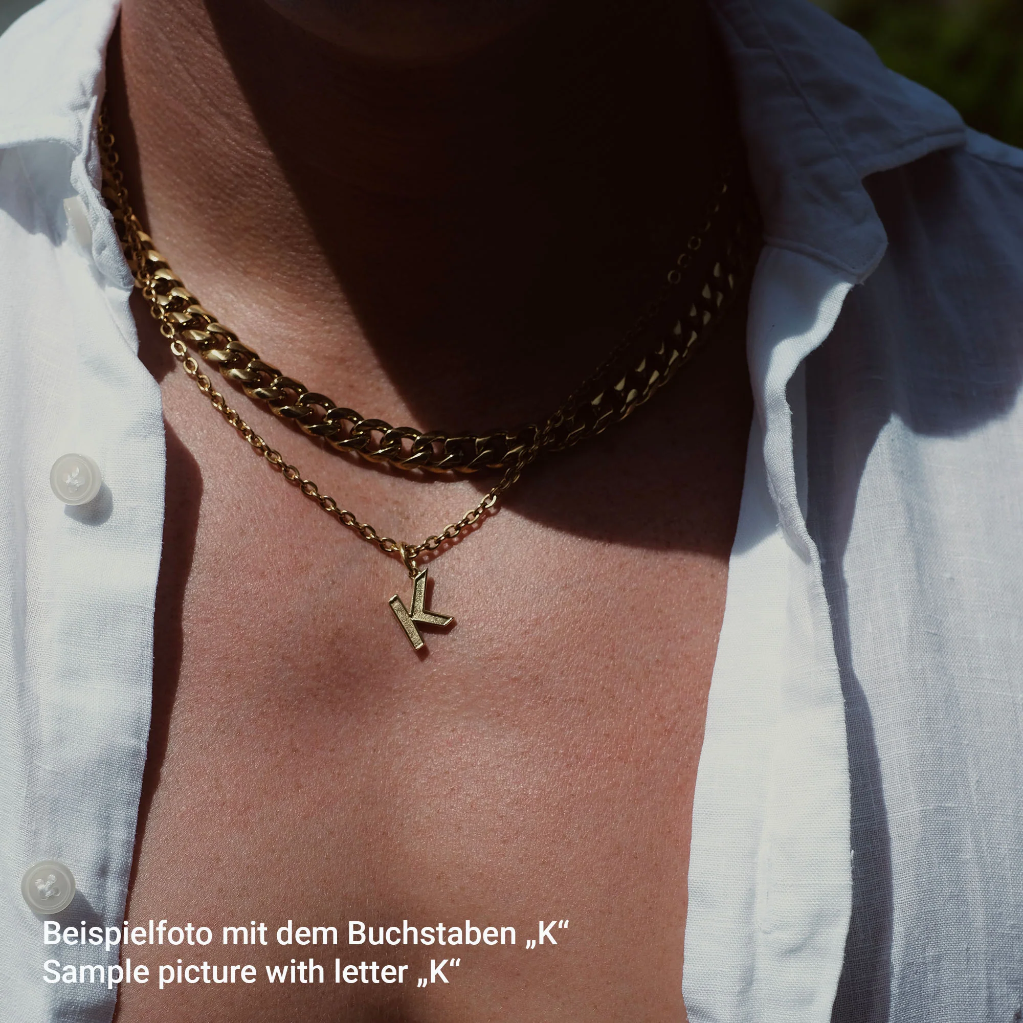 K12 - GOLD M CHAIN - Image 4