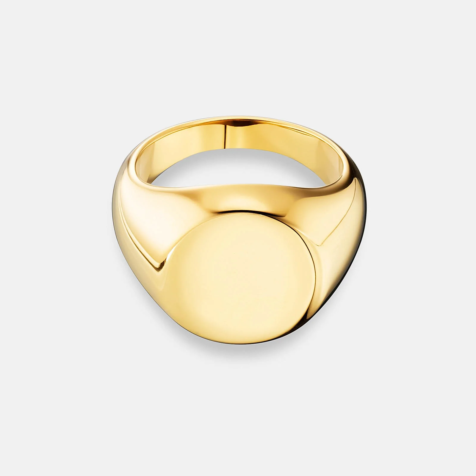 K12 - GOLD SIGNET RING - Image 2