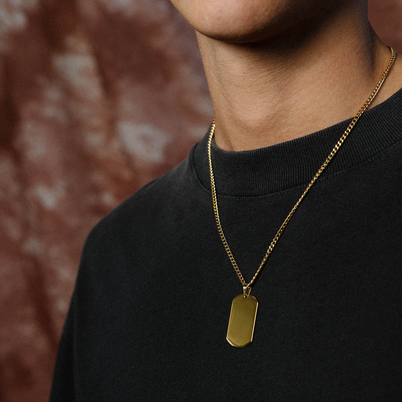 K12 - GOLD STEEL DOGTAG CHAIN - Image 6