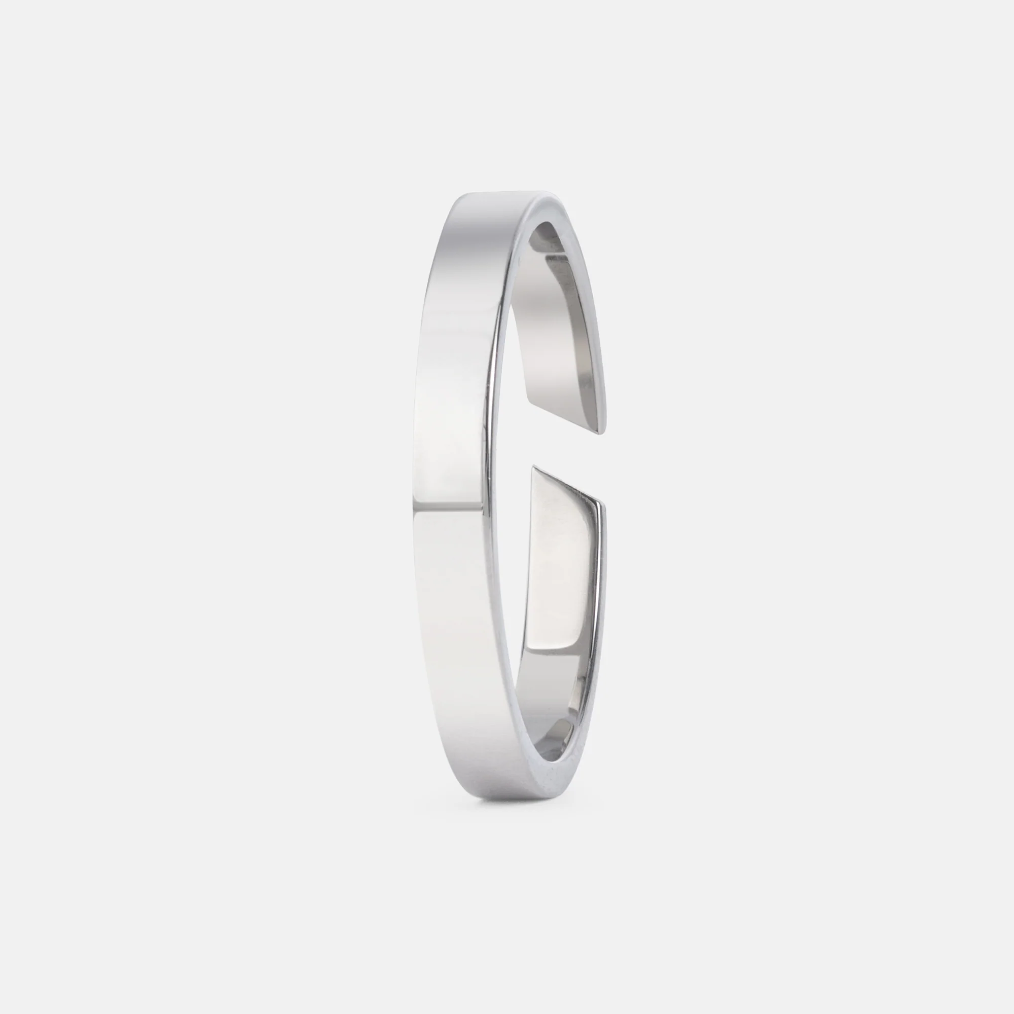 K12 - SILVER ADJUSTABLE RING - 3MM