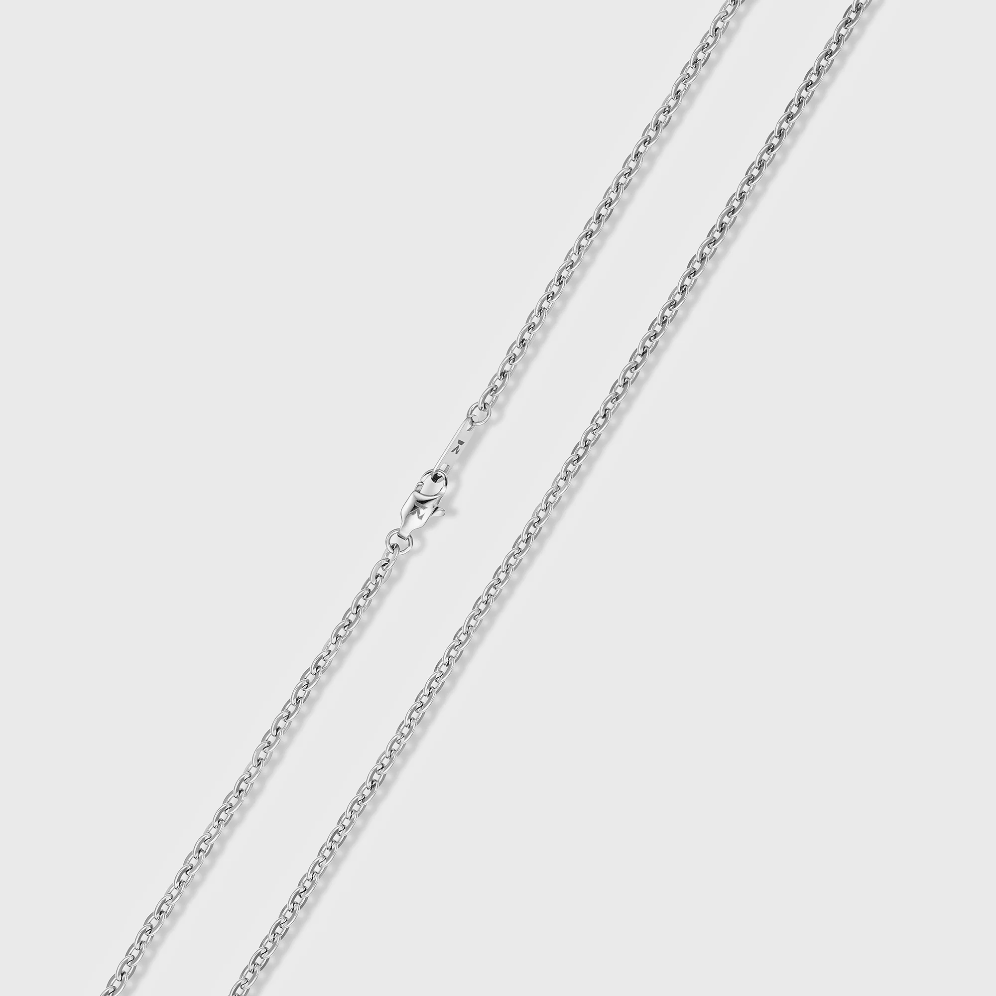 K12 - SILVER CABLE CHAIN - 3MM - Image 2