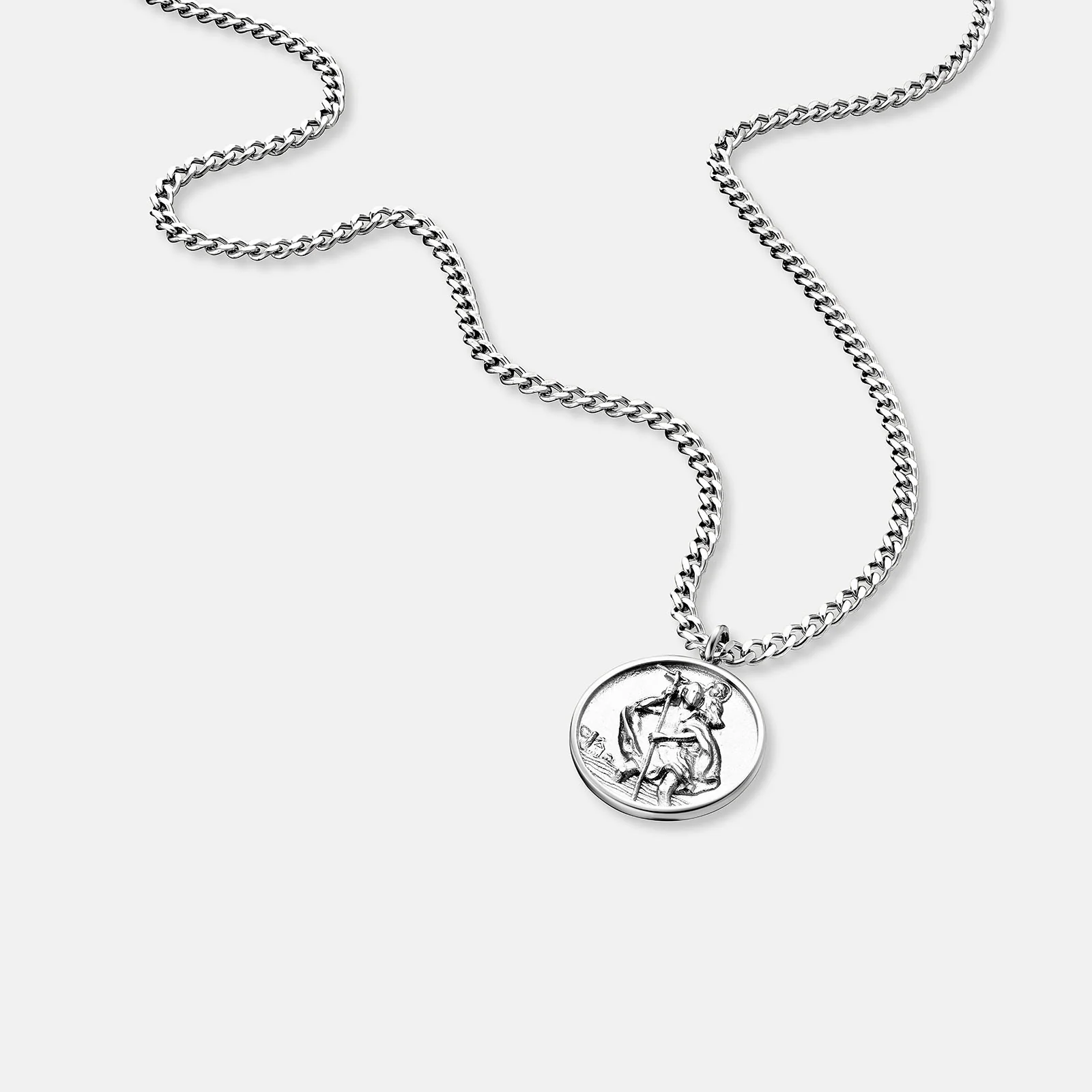 K12 - SILVER CHRISTOPHORUS CHAIN - Image 2