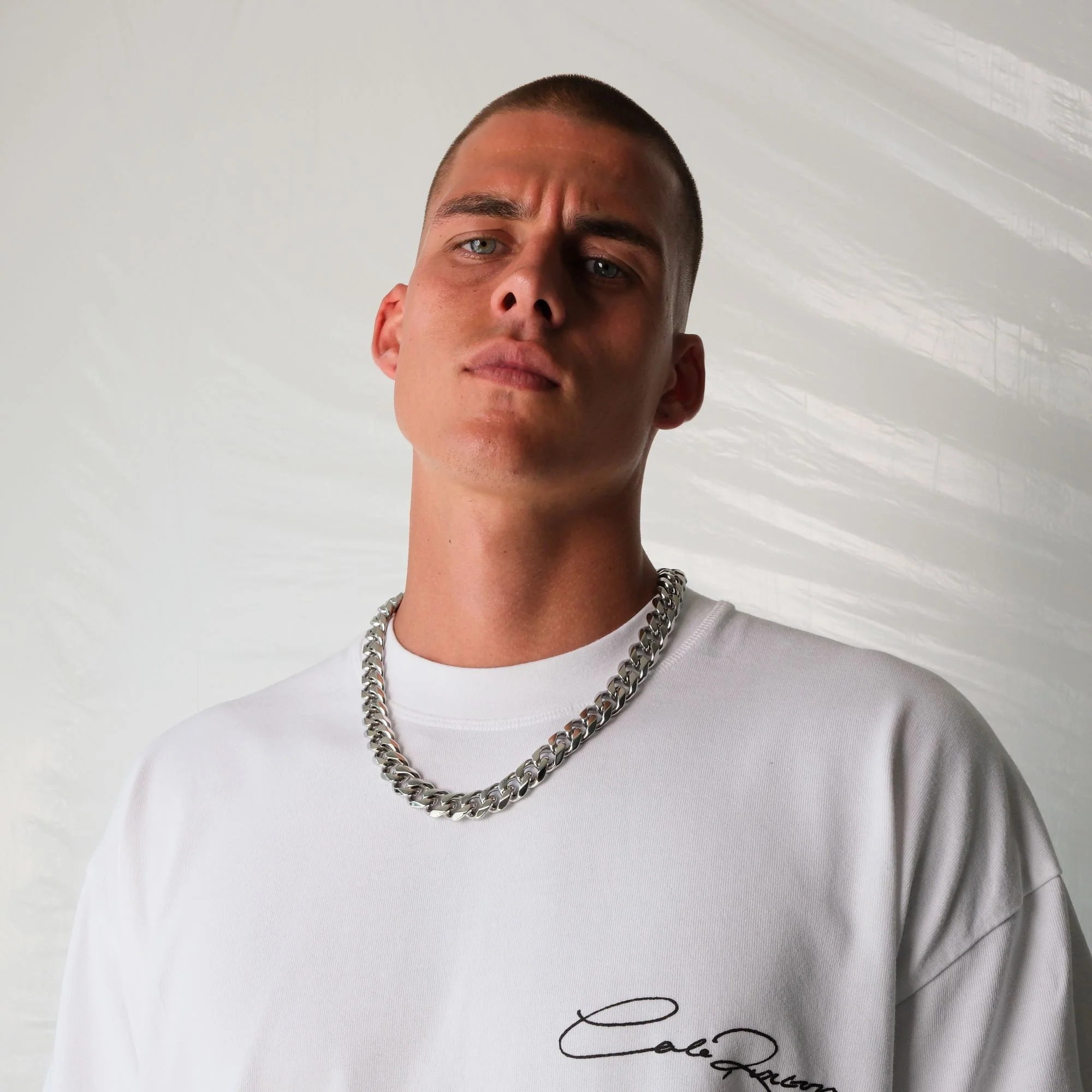 K12 - SILVER CUBAN CHAIN - 15MM - Image 5