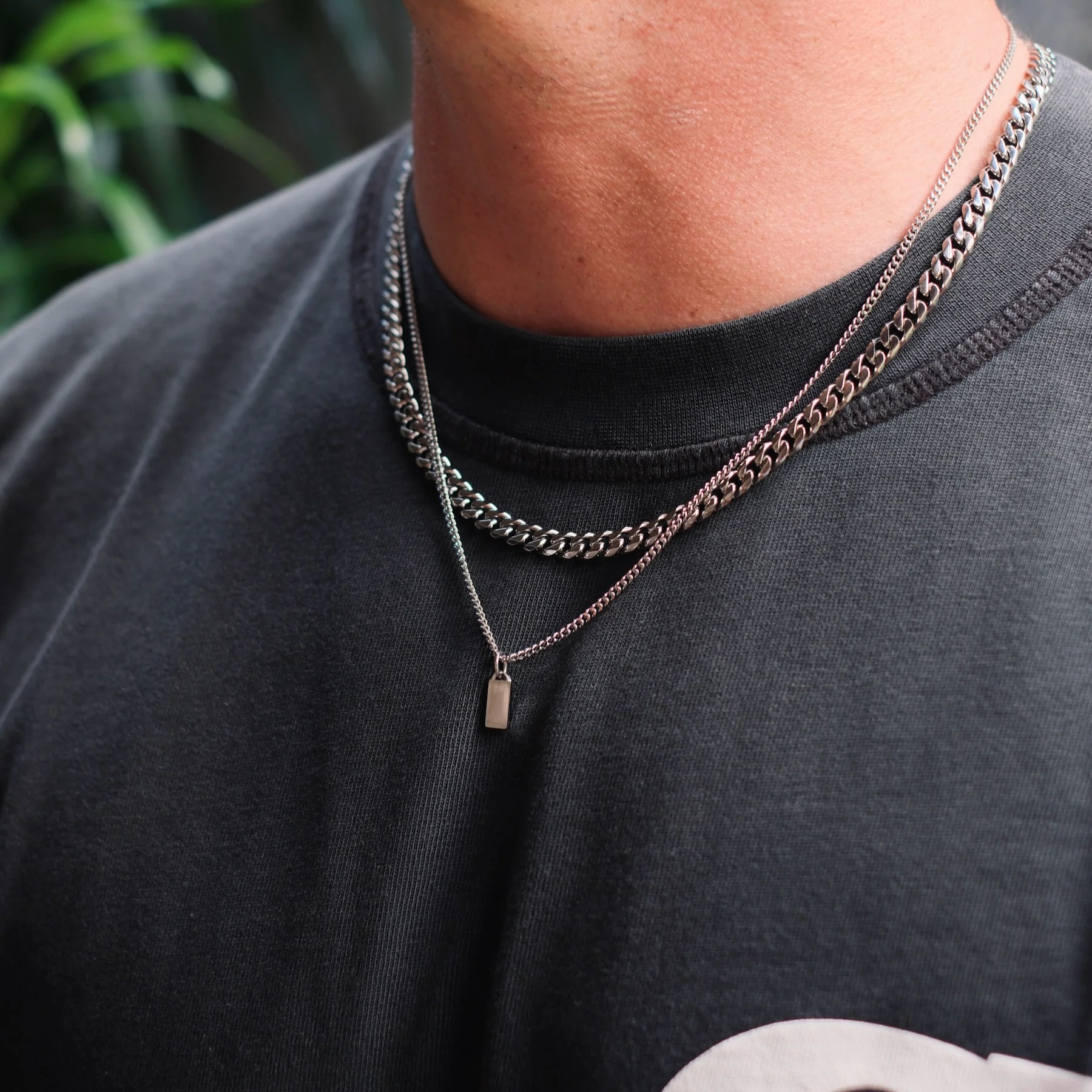 K12 - SILVER CUBAN CHAIN - 6MM - Image 4