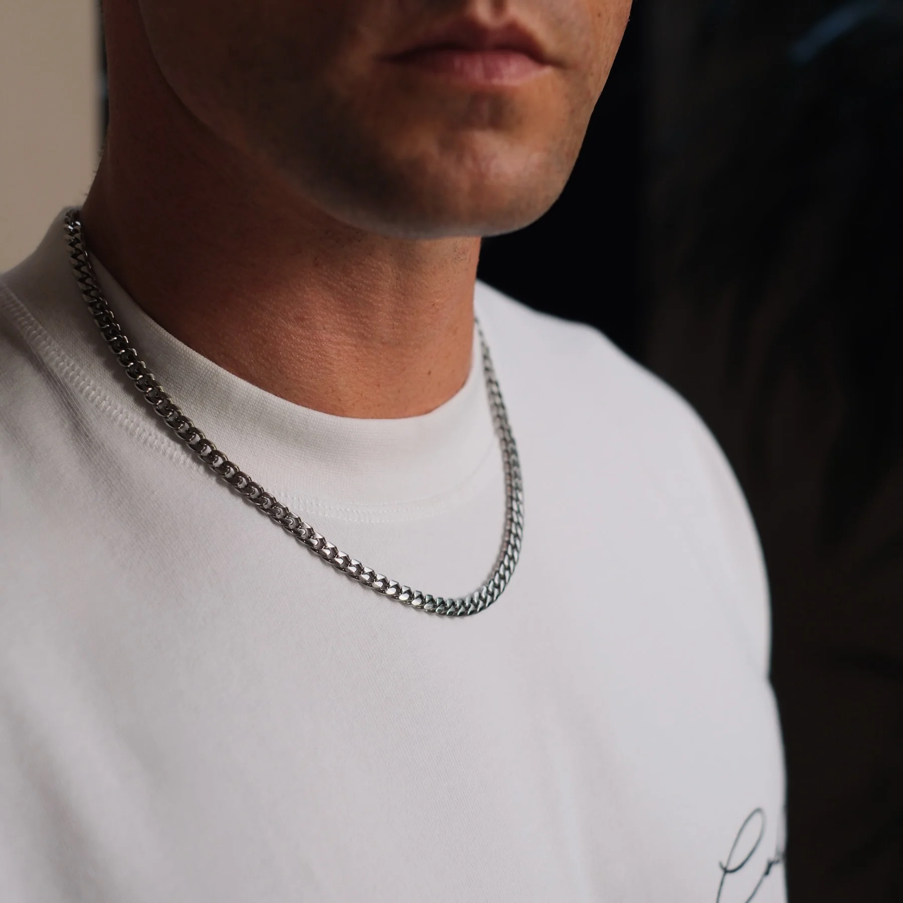 K12 - SILVER CUBAN CHAIN - 6MM - Image 8