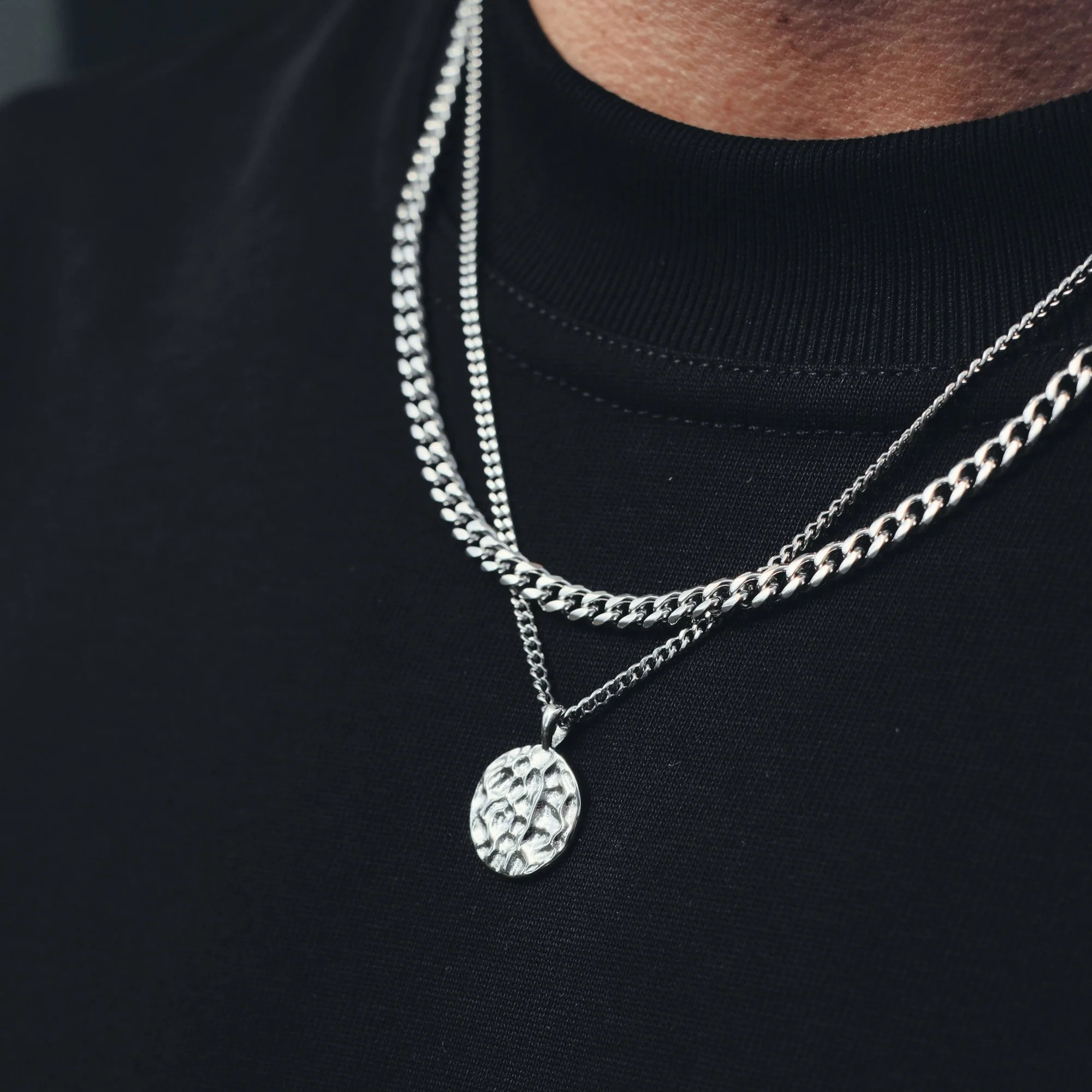 K12 - SILVER HAMMERED CHAIN - Image 5