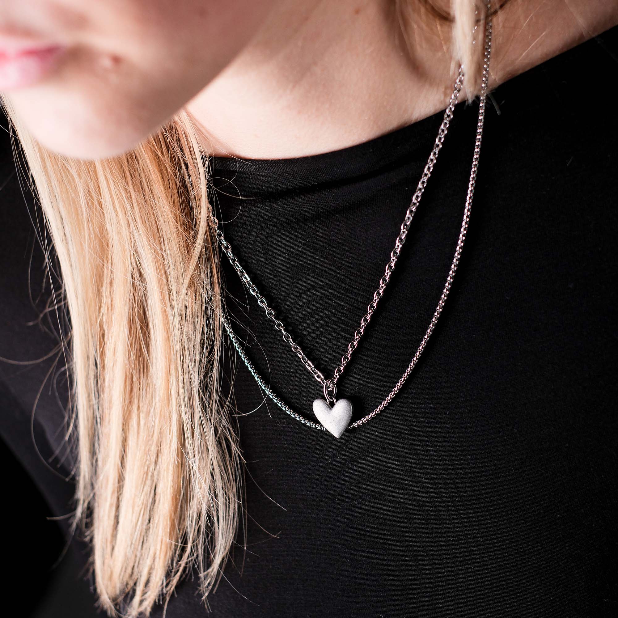 K12 - SILVER HEART - CHAIN - Image 6