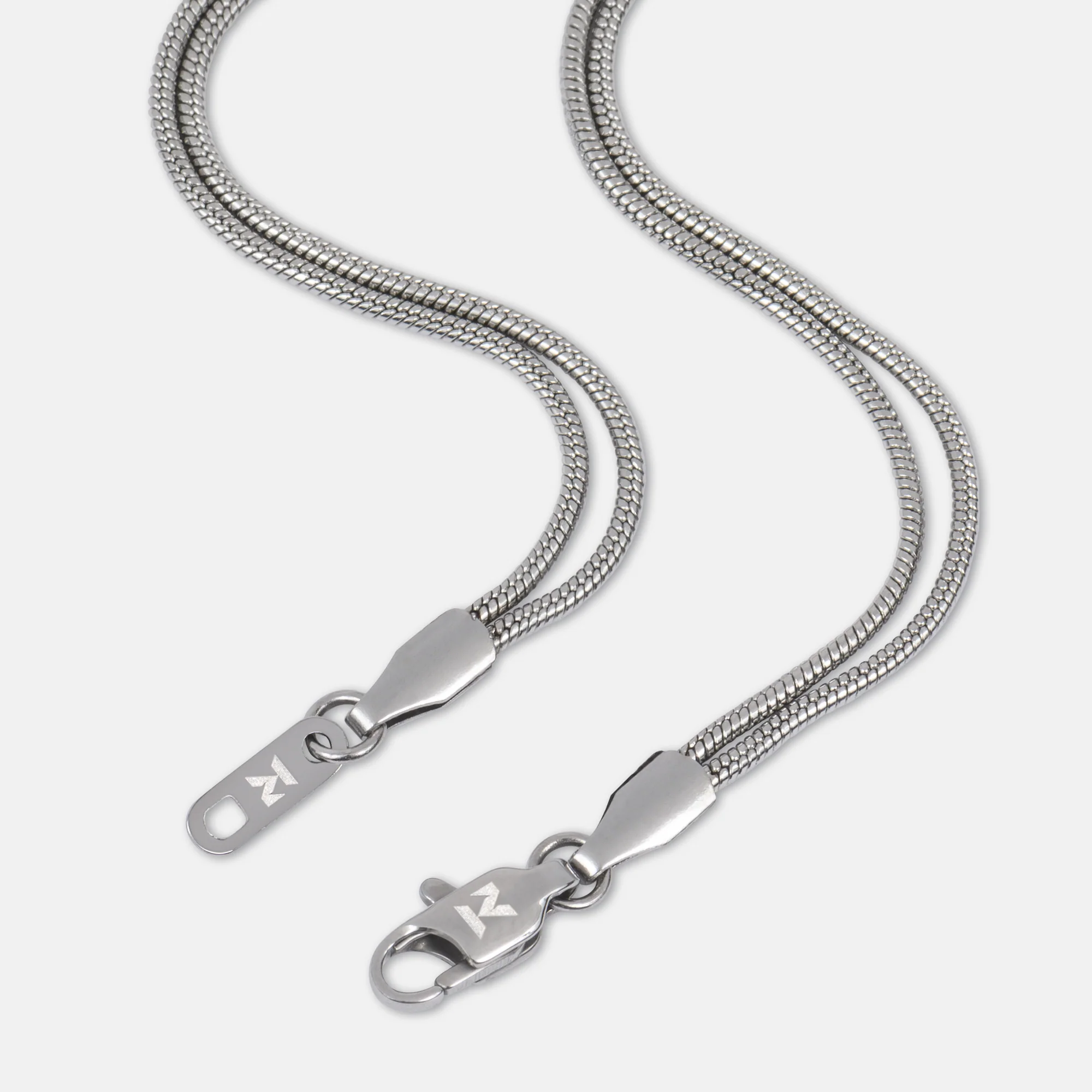 K12 - SILVER LOOP BRACELET - 1.4MM - Image 2