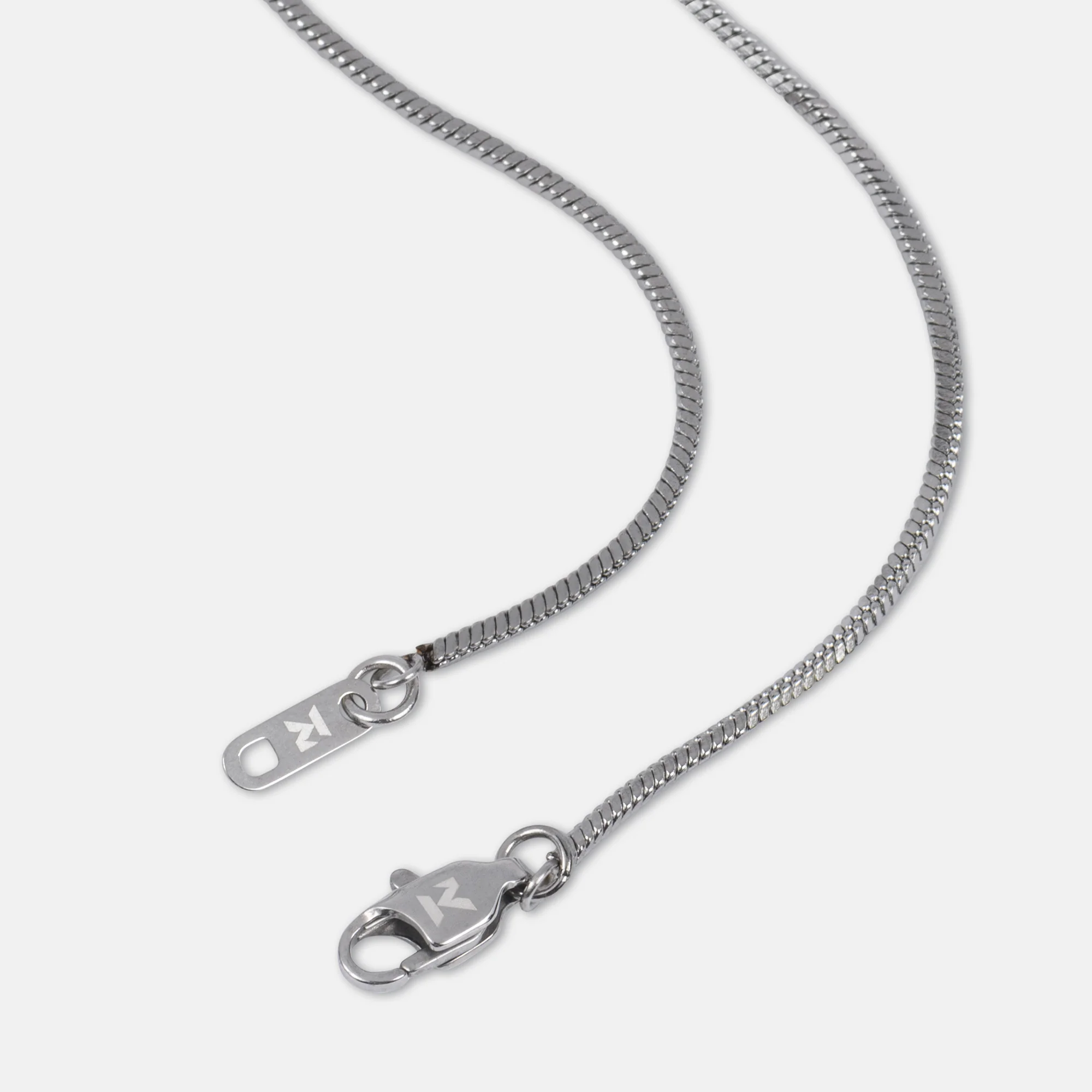 K12 - SILVER SQUARE BRACELET - 1.4MM - Image 2