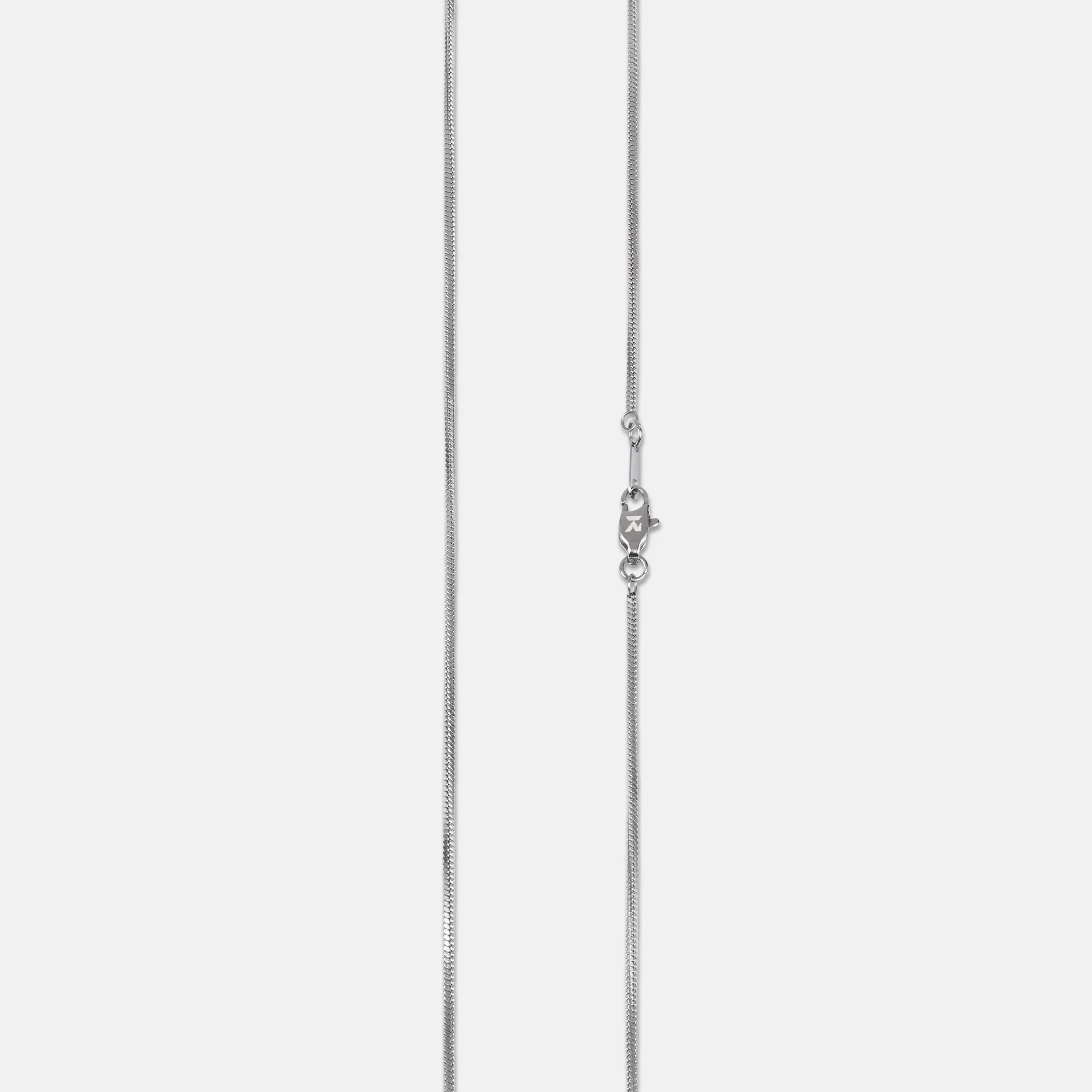 K12 - SILVER SQUARE CHAIN - 1.4MM - Image 2