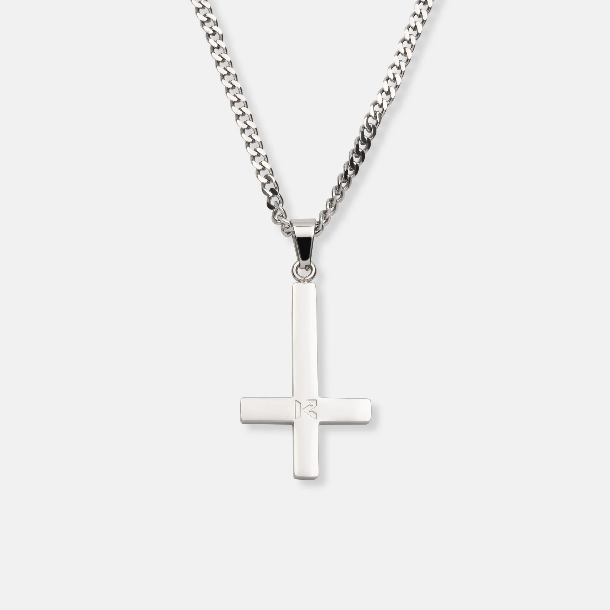 K12 - SILVER STEEL INVERTED VAITH CHAIN - Image 2