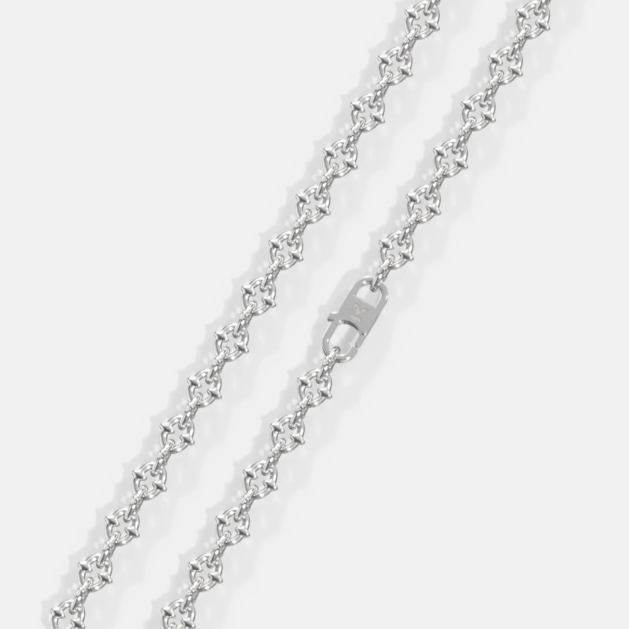 K12 - SILVER THORN CHAIN - 9MM