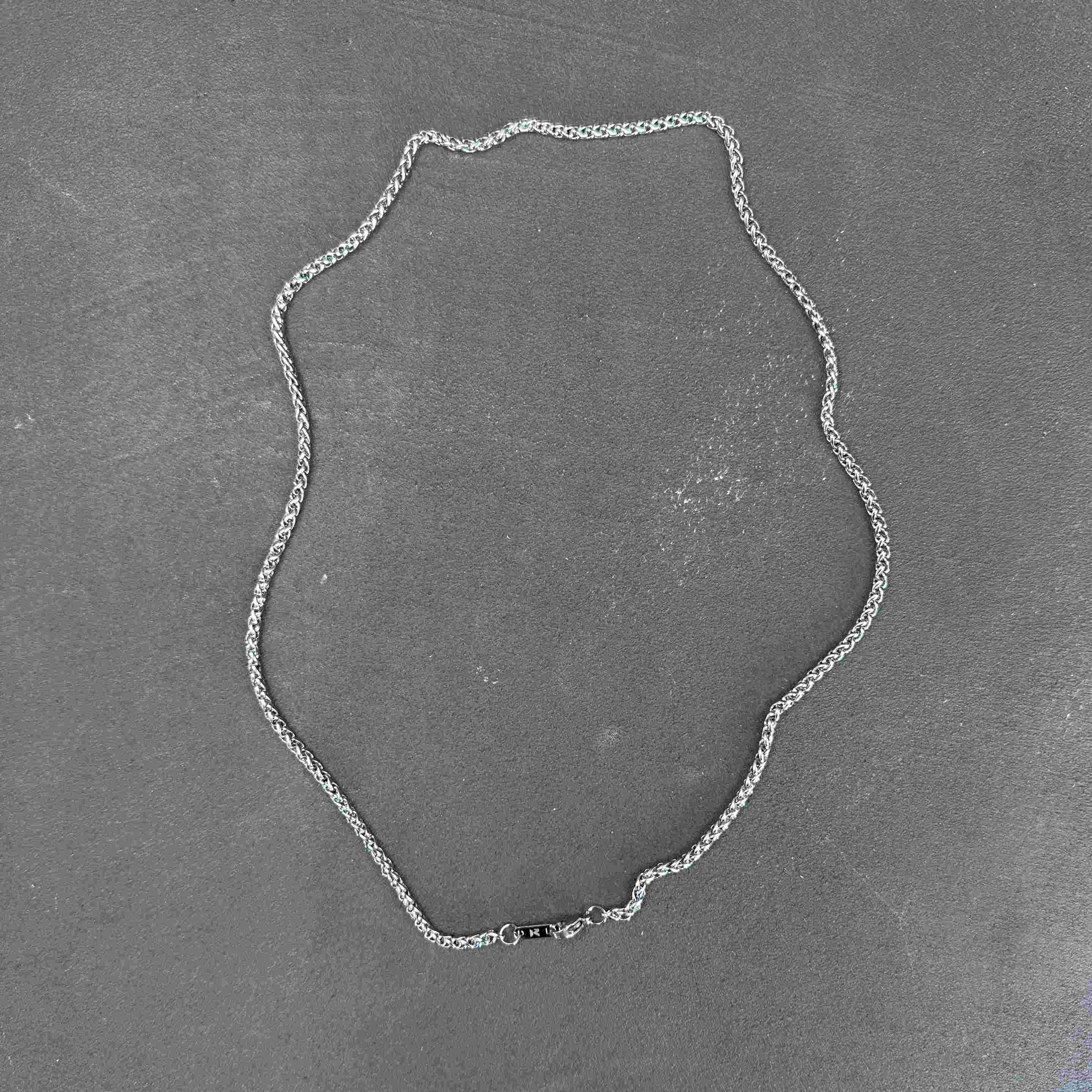 K12 - SILVER WHEAT CHAIN - 3MM - Image 4
