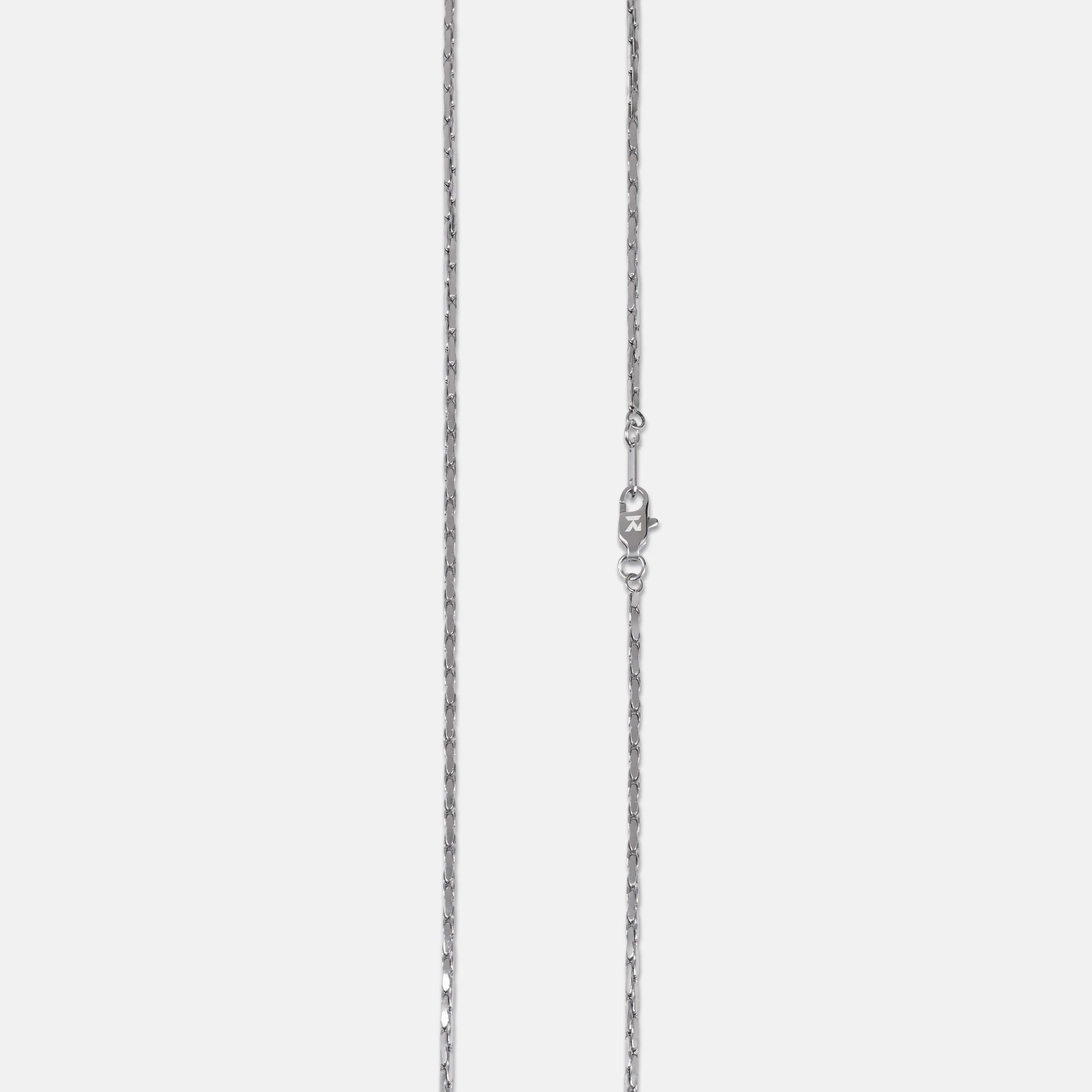K12 - SILVER WIRE CHAIN - 1.4MM - Image 2