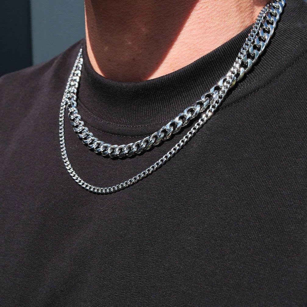 K12 - STARTER SET - SILVER CUBAN CHAIN BUNDLE - Image 6