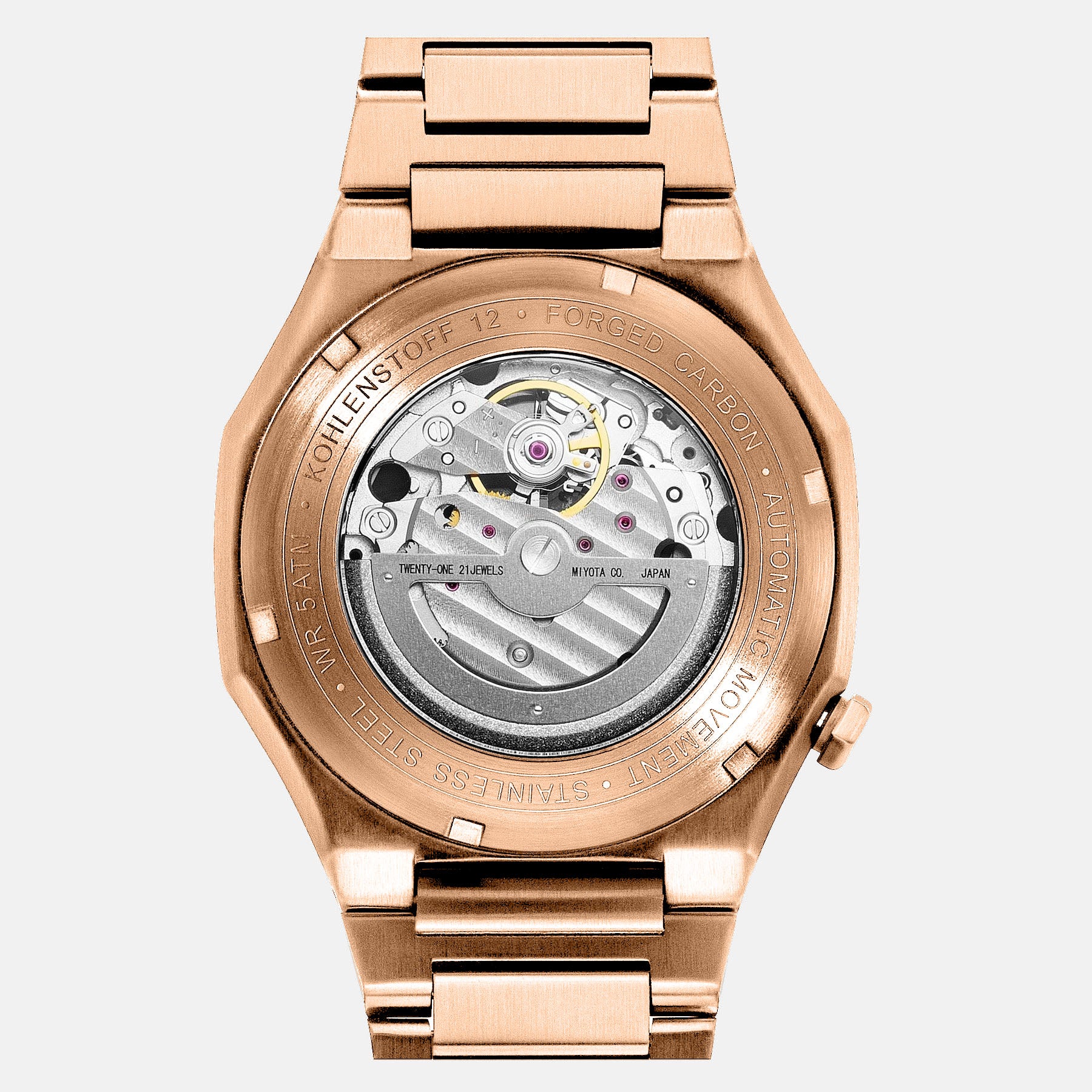 KOHLENSTOFF 12 - 721 - ROSEGOLD AUTOMATIC - Image 4